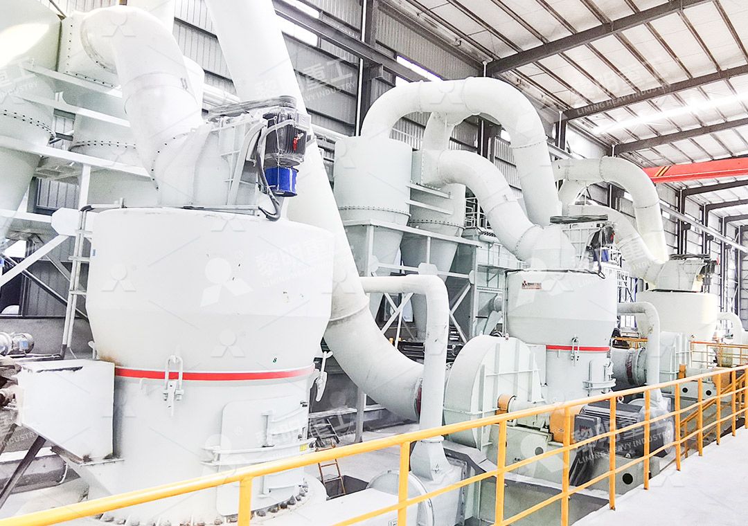 titanium iron raymond mill external view