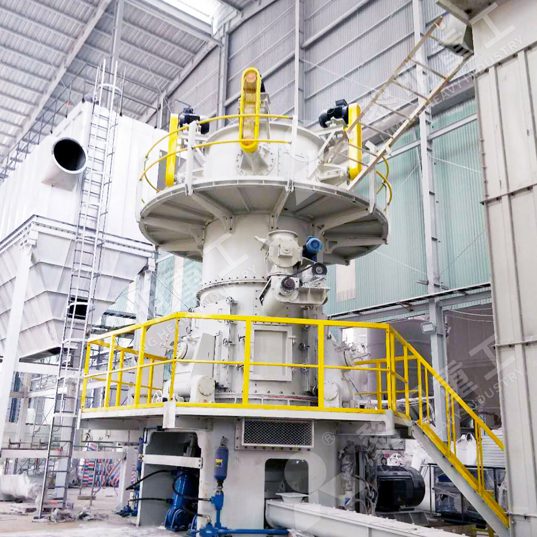 Complete grinding production line with classifiers and cyclones