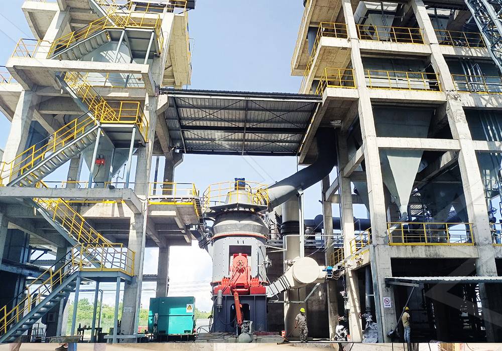 LM vertical slag mill in industrial plant