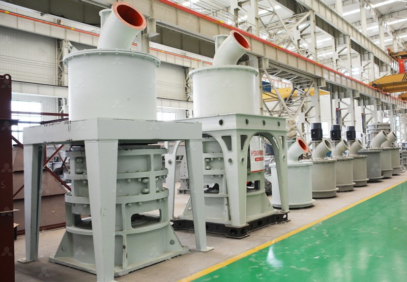 MW Ultrafine Mill in an industrial setting processing limestone