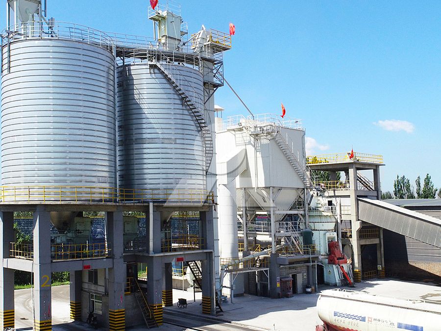 Various mineral powders produced by vertical mills