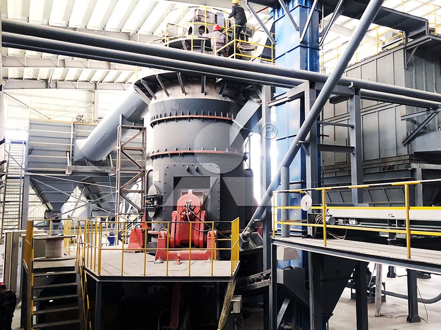 Vertical roller mill in power plant desulfurization system