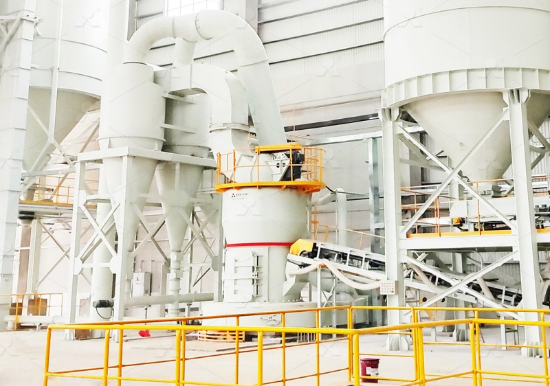 Dust collection and filtration system in grinding plant