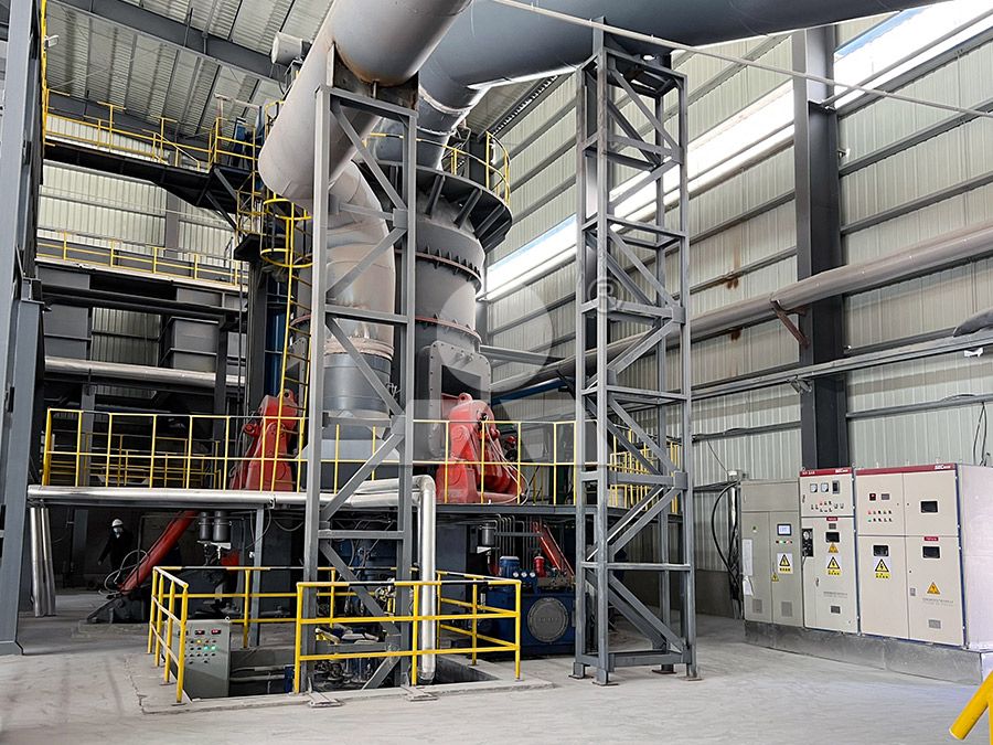 LM vertical coal mill installation
