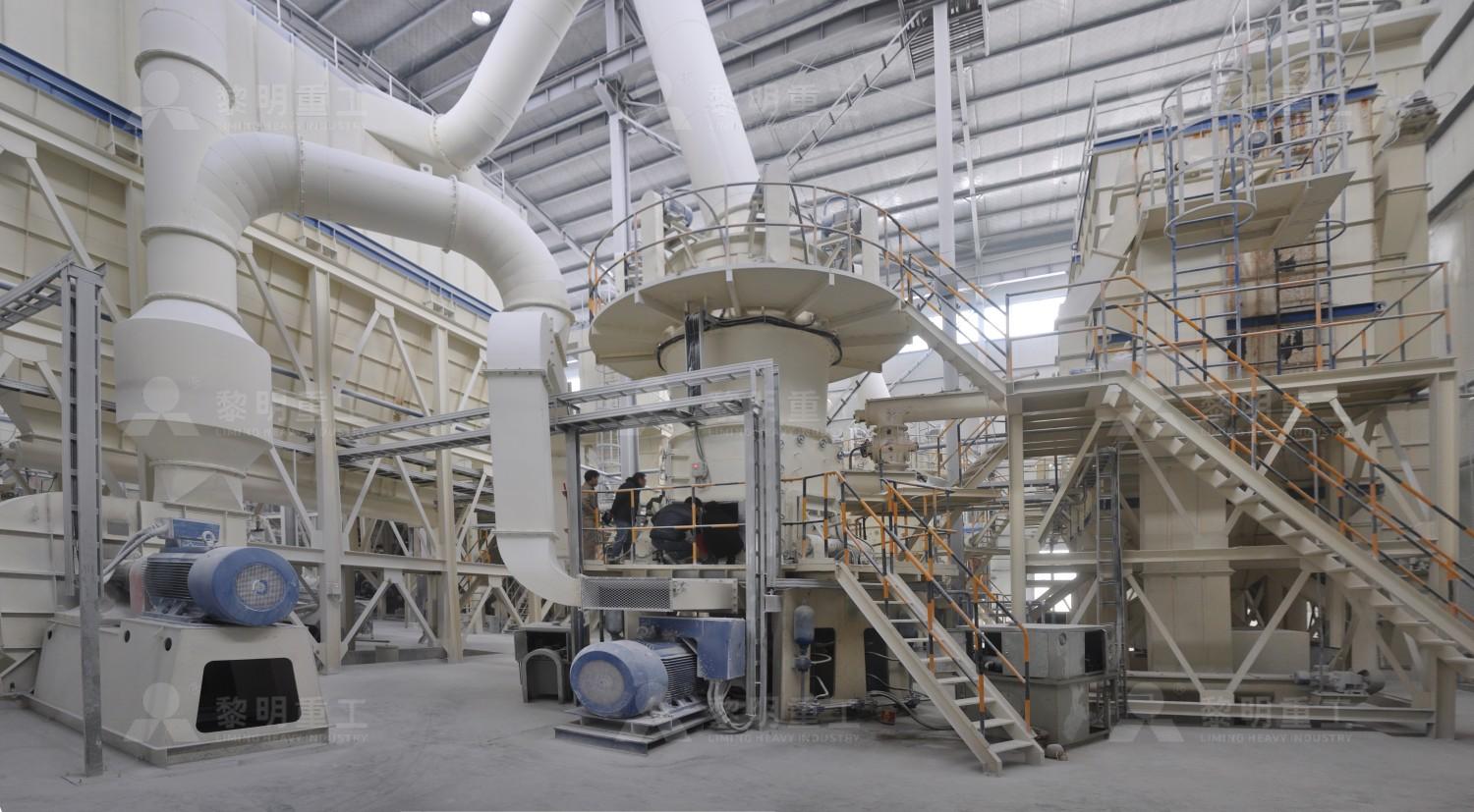 LM vertical roller mill for large-scale grinding in industrial setting