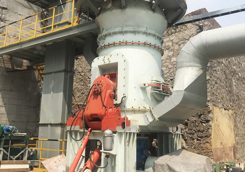 Environmentally friendly steel slag grinding plant with dust collector and silencer