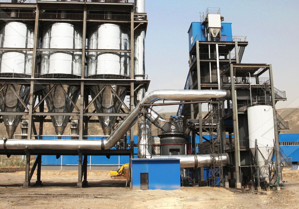 LM Vertical Mill compact design and high efficiency for 400 mesh grinding