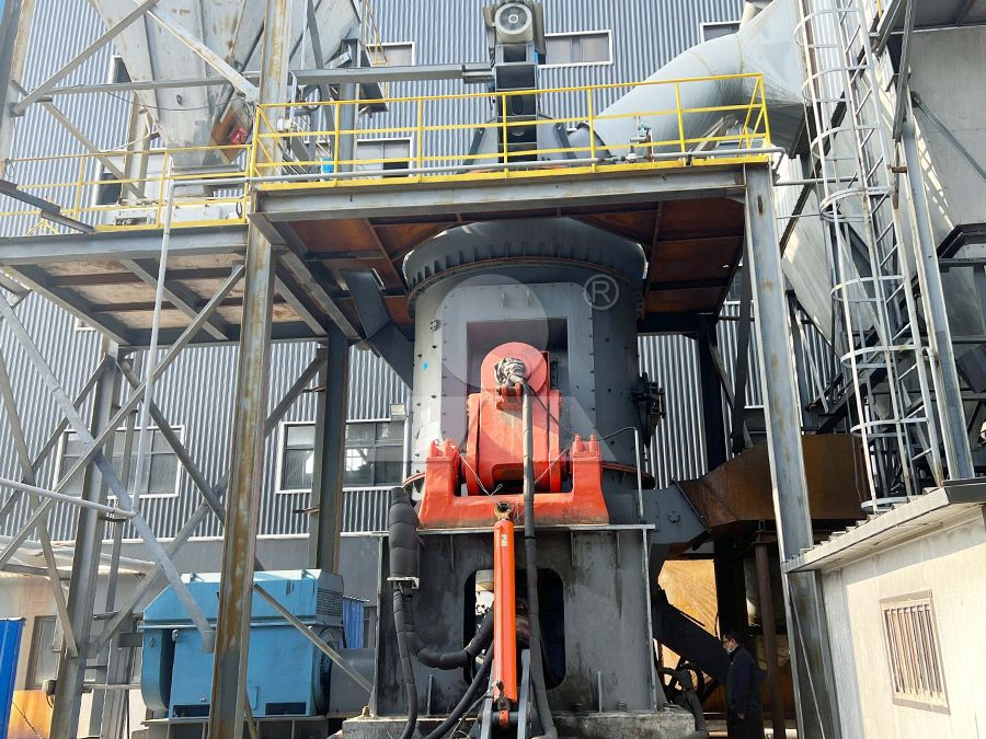 Steel slag pile at metallurgical plant before processing