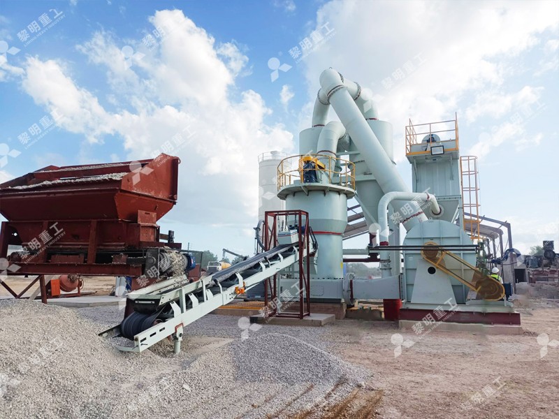 Raymond 3R mill overview and main structure