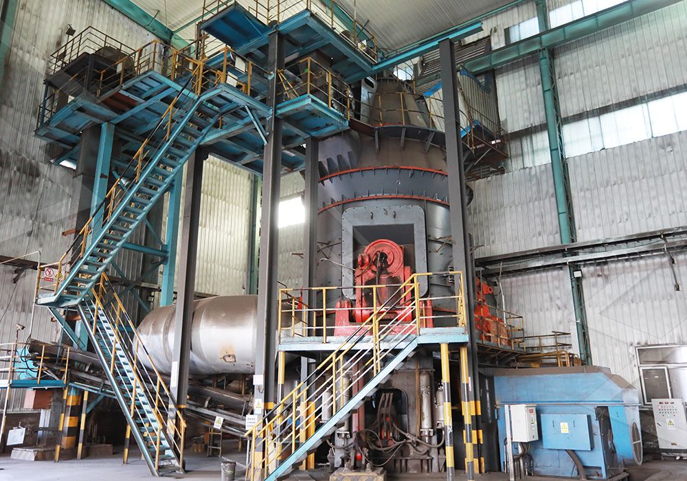 LM vertical mill installation at customer site