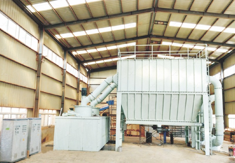 MW Ultrafine Mill for barite powder processing with advanced classifier